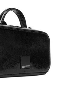 Karl Lagerfeld Jeans Torebka B1W30141 Czarny. Kolor: czarny. Materiał: skórzane #5