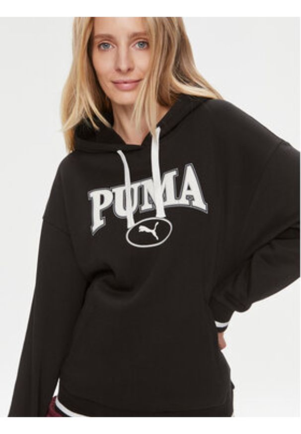 Puma Bluza Puma Squad 621489 Czarny Regular Fit. Kolor: czarny. Materiał: bawełna