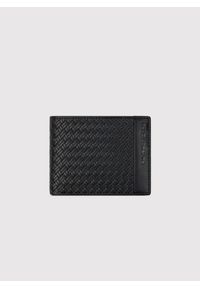 Pako Lorente - PAKO LORENTE - Pleciony portfel męski w kolorze czarnym. Kolor: czarny. Materiał: skóra #1