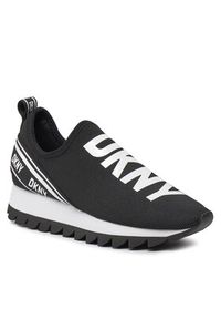 DKNY Sneakersy Abbi Slip On K1457946 Czarny. Zapięcie: bez zapięcia. Kolor: czarny. Materiał: materiał #5