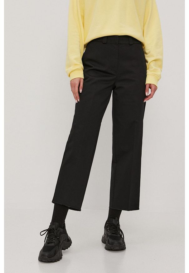 Volcom - Spodnie. Kolor: czarny. Materiał: tkanina