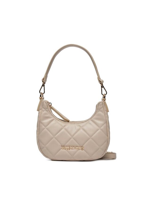 VALENTINO - Valentino Torebka Ocarina VBS3KK45R Écru. Kolor: kremowy. Materiał: skórzane