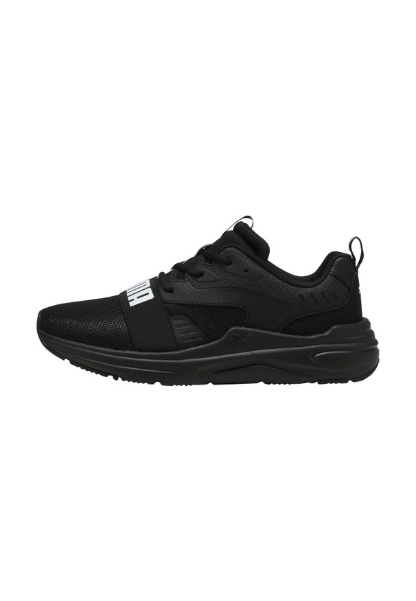 Buty sportowe męskie Puma czarne SOFTRIDE Wired 2 Black-White (40023201). Kolor: czarny