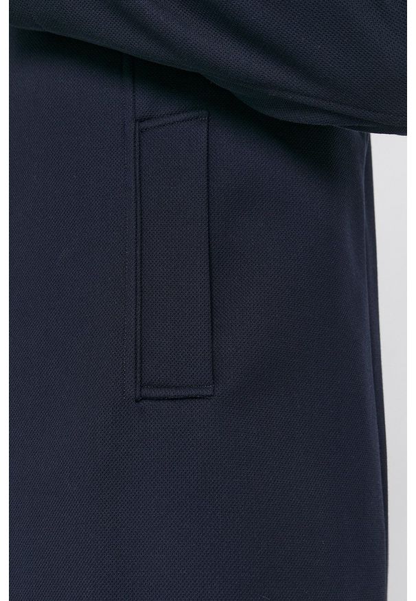Selected Homme Płaszcz męski kolor granatowy przejściowy. Okazja: na co dzień. Kolor: niebieski. Materiał: poliester. Styl: casual