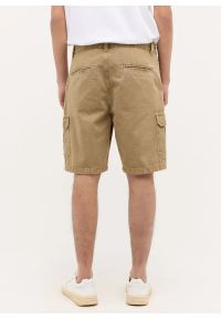 Mustang - MĘSKIE SPODNIE MATERIAŁOWE MUSTANG Chicago Shorts Z Lemon Pepper 1015720 3375. Materiał: materiał #3