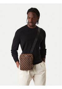 Guess Saszetka HMBOST P6123 Brązowy. Kolor: brązowy. Materiał: materiał #1