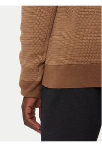 Polo Ralph Lauren Sweter 710948865002 Beżowy Regular Fit. Typ kołnierza: polo. Kolor: beżowy. Materiał: wełna #7