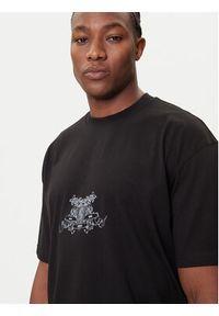 Hugo - HUGO T-Shirt Duarms 50542817 Czarny Oversize. Kolor: czarny. Materiał: bawełna #4