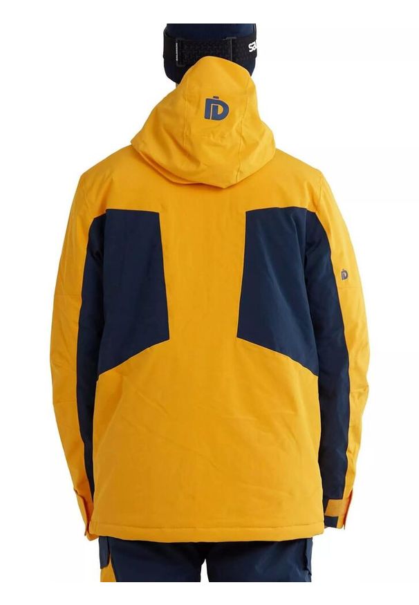 FUNDANGO - Kurtka narciarska męska Decatur Jacket. Kolor: niebieski, żółty, wielokolorowy. Sezon: zima. Sport: narciarstwo
