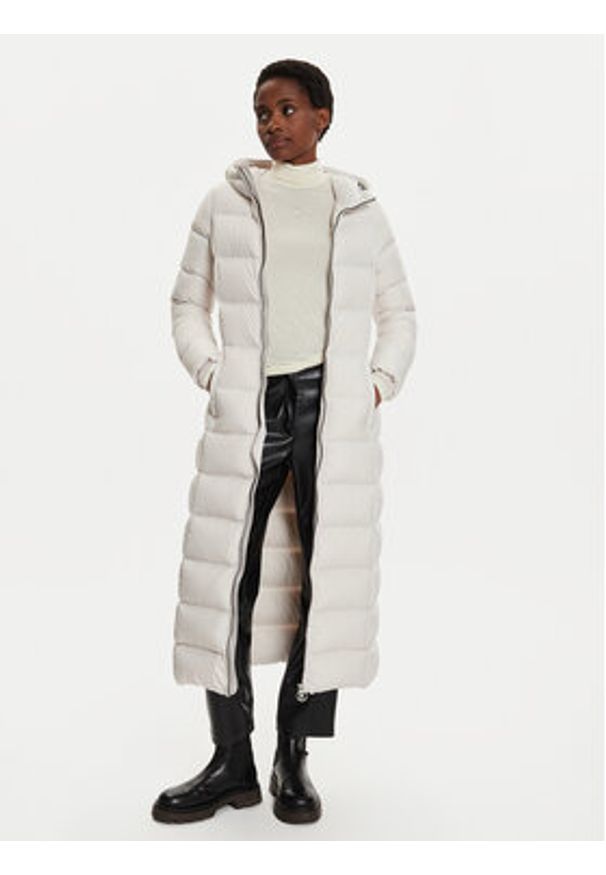 Colmar Płaszcz zimowy 2205 2XX Écru Regular Fit. Materiał: syntetyk. Sezon: zima