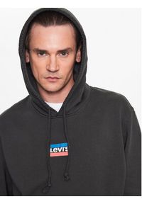 Levi's® Bluza 38424-0058 Czarny Regular Fit. Kolor: czarny. Materiał: bawełna #4