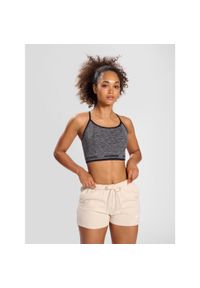 Damski biustonosz sportowy Hummel TE Cami. Kolor: czarny. Sport: fitness