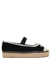 Guess Espadryle FLJJON FAB02 Czarny. Kolor: czarny. Materiał: materiał #1