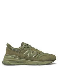 New Balance Sneakersy U997RMF Zielony. Kolor: zielony. Materiał: skóra, zamsz