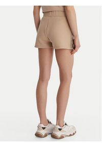 Guess Szorty sportowe V3GD13 KB3P2 Beżowy Regular Fit. Kolor: beżowy. Materiał: bawełna #5