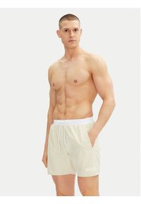 BOSS Szorty kąpielowe Starfish 50514429 Écru Regular Fit. Materiał: syntetyk