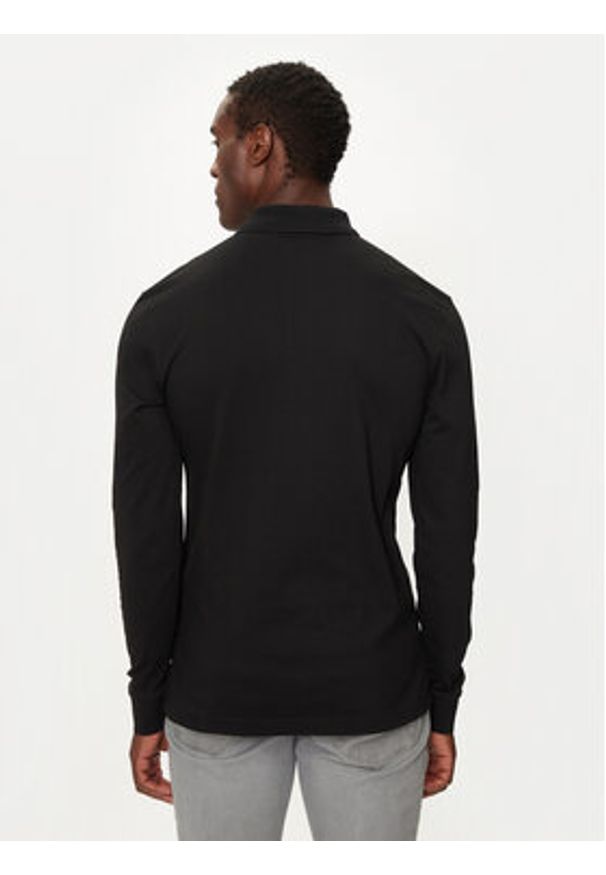 BOSS - Boss Polo Passerby 50507704 Czarny Slim Fit. Typ kołnierza: polo. Kolor: czarny. Materiał: bawełna