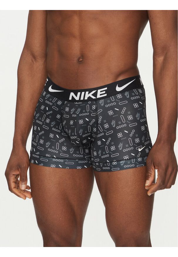Nike Komplet 3 par bokserek 000PKE1156 Czarny. Kolor: czarny. Materiał: syntetyk