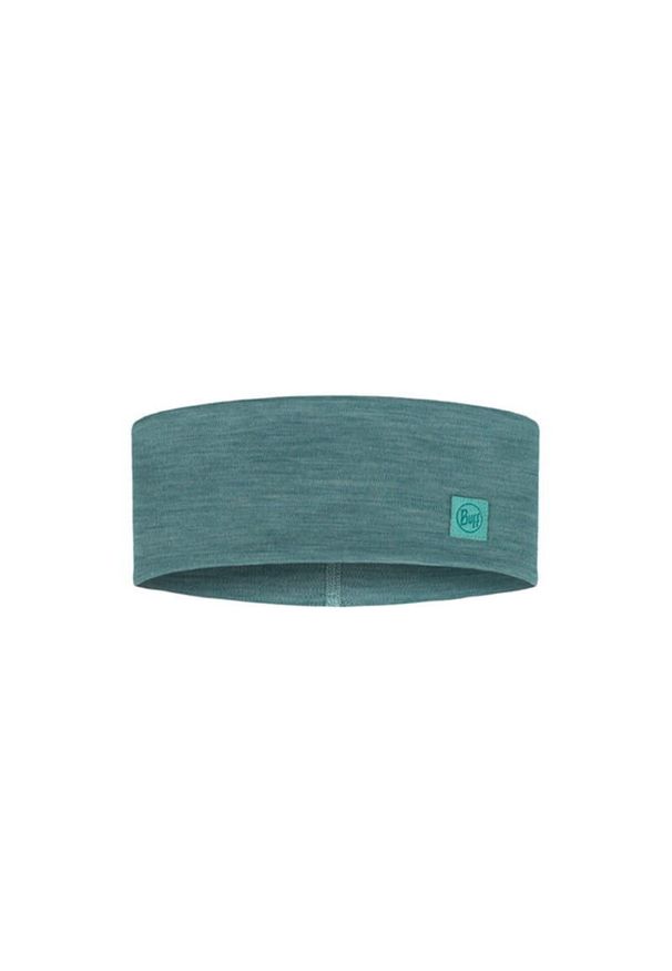 Opaska z wełny merino Buff Merino Wide Headband. Kolor: zielony, wielokolorowy, niebieski, szary. Materiał: wełna