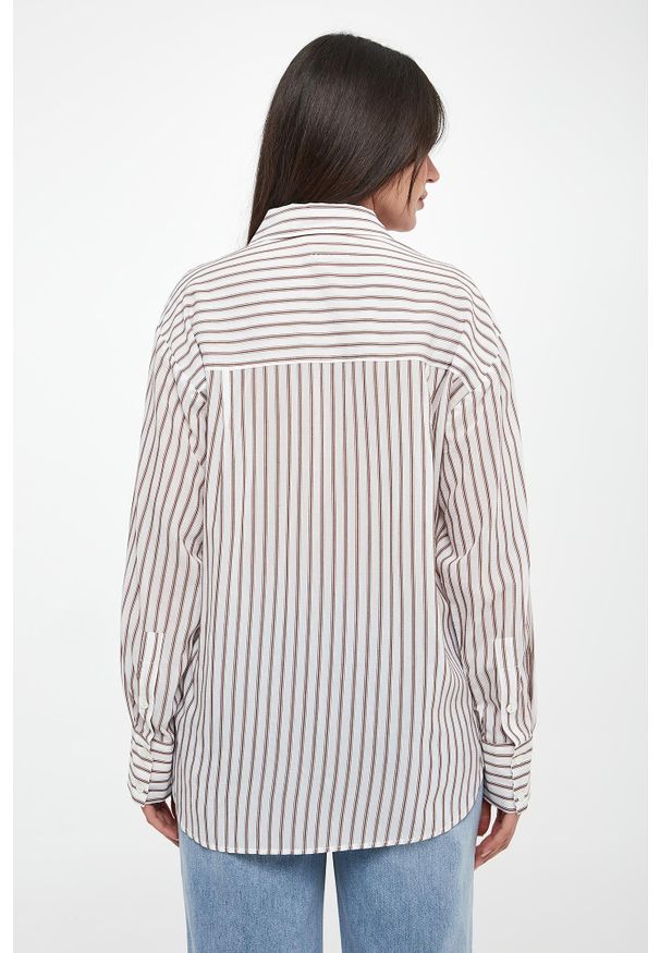 Ermanno Firenze - Koszula damska w paski ERMANNO FIRENZE. Wzór: paski