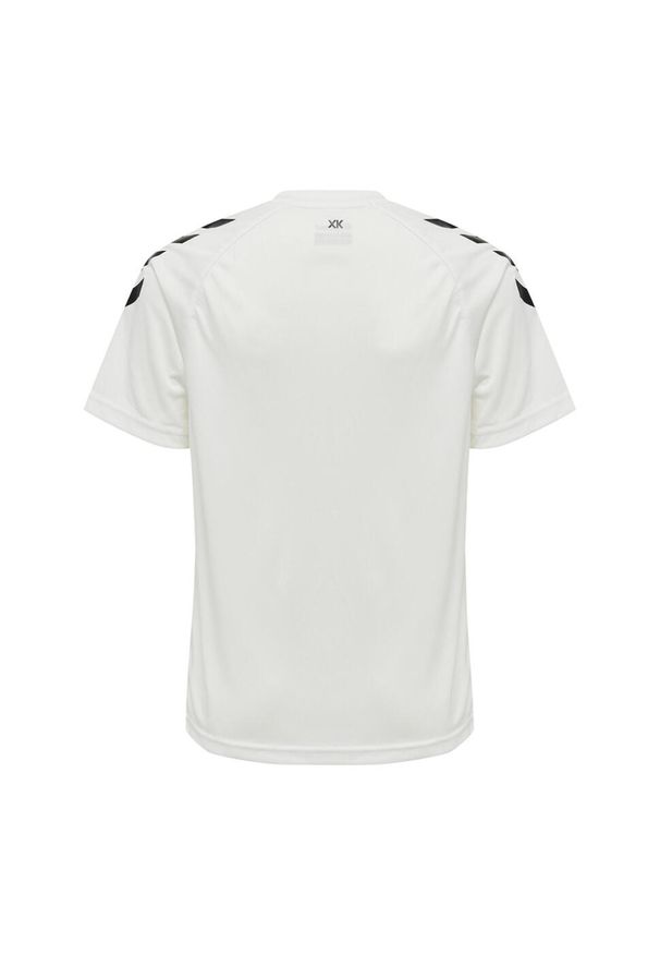 Koszulka sportowa z krótkim rękawem dziecięca Hummel Core XK Kids Poly T-Shirt. Kolor: biały. Długość rękawa: krótki rękaw. Długość: krótkie