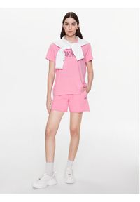 DKNY Sport T-Shirt DP2T6749 Różowy Classic Fit. Kolor: różowy. Materiał: bawełna. Styl: sportowy #2