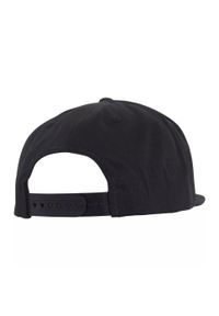 FLEXFIT - Czapka Z Daszkiem Dziecięca Twill Snapback. Kolor: czarny