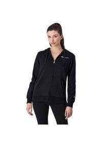 Bluza damska Champion Full Zip Hoodie. Kolor: czarny