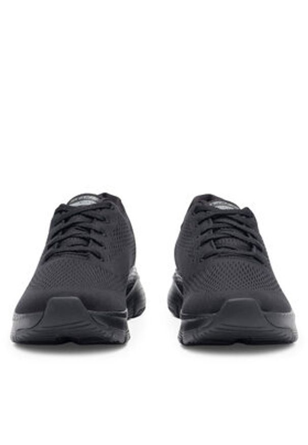 skechers - Skechers Sneakersy ARCH FIT 149057 BBK Czarny. Kolor: czarny. Materiał: materiał