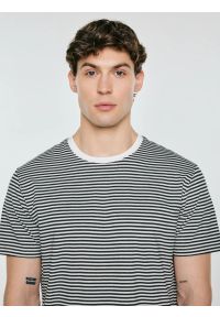Big-Star - Koszulka męska w paski czarna Oler 906. Okazja: na co dzień. Kolor: czarny. Materiał: jeans, dzianina. Wzór: paski. Sezon: wiosna, lato. Styl: klasyczny, casual #5