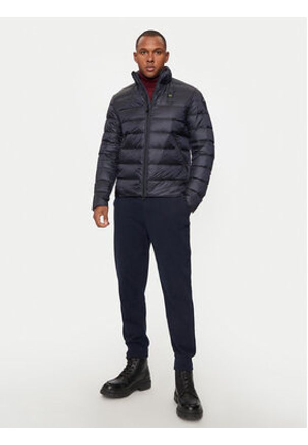 Blauer Kurtka puchowa 24WBLUC03024 Granatowy Regular Fit. Kolor: niebieski. Materiał: syntetyk