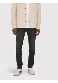 Only & Sons Jeansy Loom 22023145 Czarny Slim Fit. Kolor: czarny