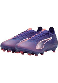 Buty piłkarskie Puma Ultra 5 Match FG/AG. Kolor: wielokolorowy, różowy, fioletowy. Sport: piłka nożna