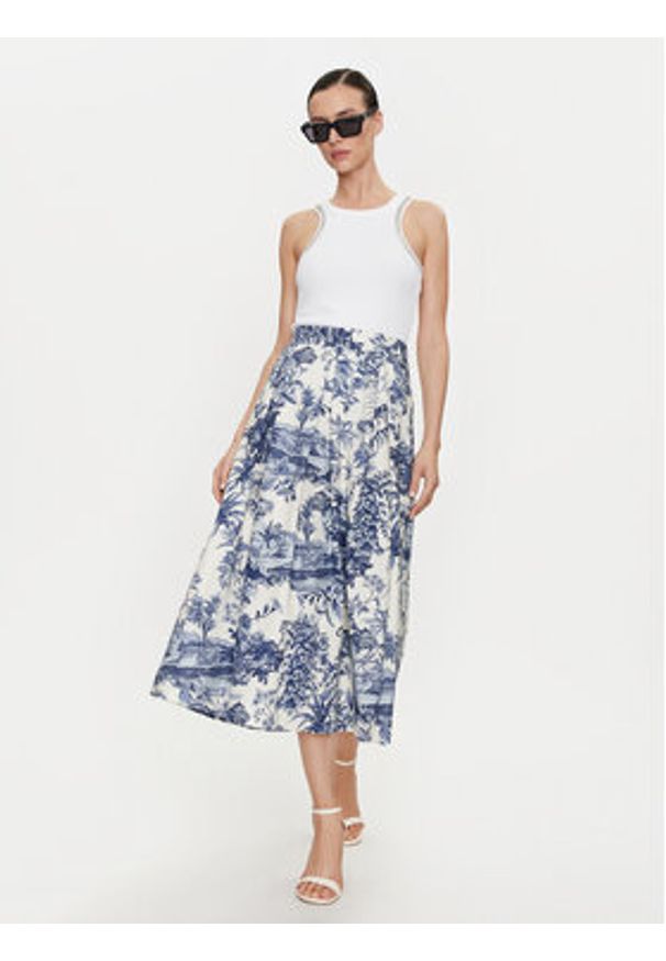 Dixie Spódnica midi GCCCJVO Kolorowy Regular Fit. Materiał: bawełna. Wzór: kolorowy