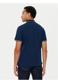 Versace Jeans Couture Polo 78GAGT00 Niebieski Regular Fit. Typ kołnierza: polo. Kolor: niebieski. Materiał: bawełna #3