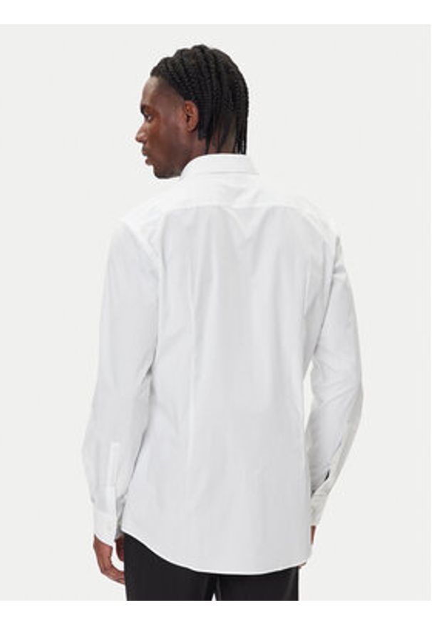 Hugo - HUGO Koszula Koey 50549766 Biały Slim Fit. Kolor: biały. Materiał: bawełna