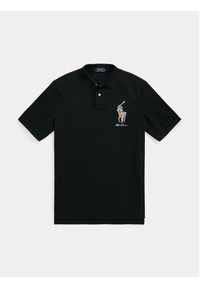 Polo Ralph Lauren Polo 710926413003 Czarny Classic Fit. Typ kołnierza: polo. Kolor: czarny. Materiał: bawełna #3