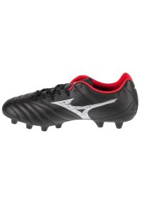 Buty piłkarskie Mizuno Monarcida Neo Iii Select Md M P1GA242501 czarne. Zapięcie: sznurówki. Kolor: czarny. Materiał: skóra, syntetyk, guma. Sport: piłka nożna