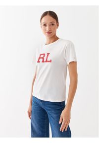 Polo Ralph Lauren T-Shirt 211892611007 Biały Regular Fit. Typ kołnierza: polo. Kolor: biały. Materiał: bawełna