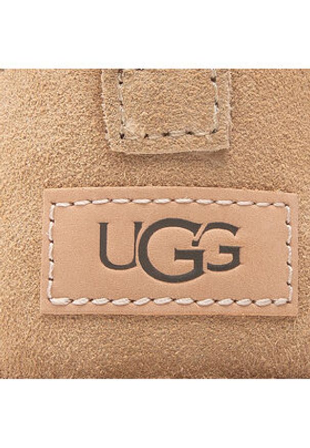 Ugg Śniegowce W Classic Ultra Mini 1116109 Beżowy. Kolor: beżowy. Materiał: zamsz, skóra