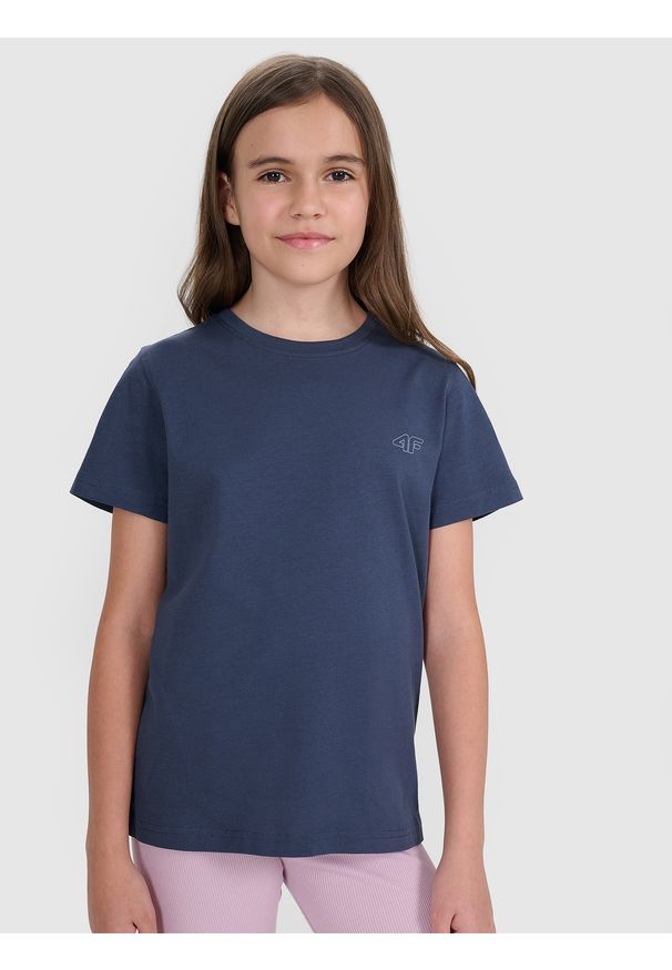 4f - 4F T-shirt regular gładki (2-pack) dziecięcy - multikolor 134/140 (8-10 lat). Okazja: na co dzień. Kolor: wielokolorowy. Materiał: jersey, bawełna, materiał. Długość rękawa: krótki rękaw. Długość: krótkie. Wzór: gładki. Sezon: lato. Styl: casual, klasyczny, młodzieżowy, sportowy