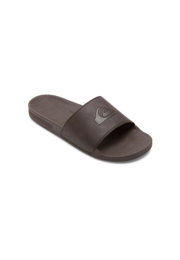 Quiksilver - Sandały dla Mężczyzn RIVI Brązowy. Kolor: brązowy. Materiał: materiał, syntetyk, guma. Szerokość cholewki: normalna. Sport: pływanie