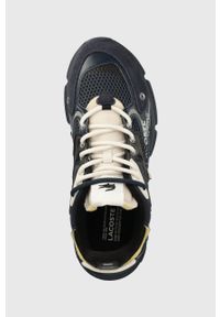 Lacoste sneakersy L003 Neo kolor granatowy 45SMA0001. Nosek buta: okrągły. Zapięcie: sznurówki. Kolor: niebieski. Materiał: guma #4