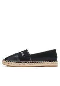 Karl Lagerfeld - KARL LAGERFELD Espadryle KL80123 Czarny. Kolor: czarny. Materiał: materiał #6