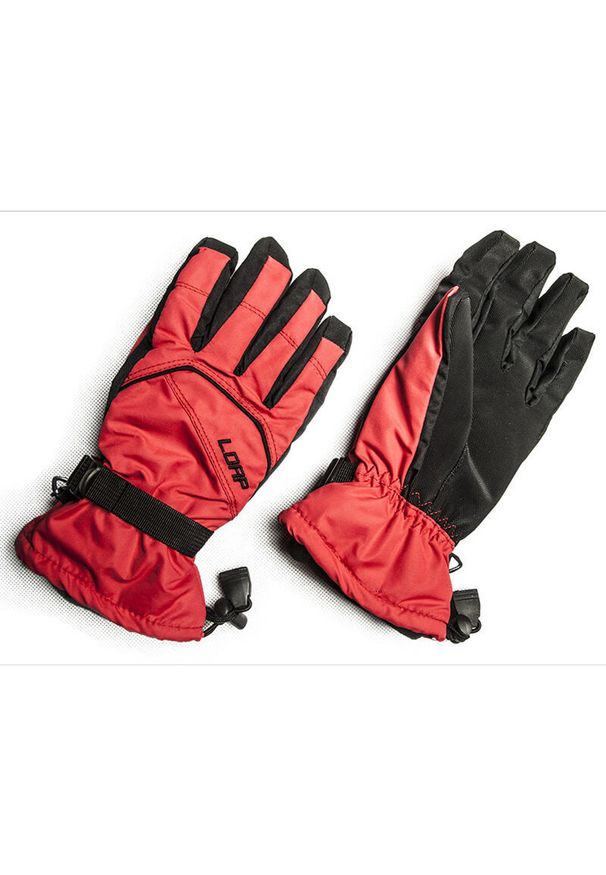 WINTER-GRIP - Laib Vista 2XL rękawice zimowe unisex - ciepłe i wodoodporne. Kolor: czerwony, wielokolorowy, czarny. Sezon: zima. Sport: narciarstwo
