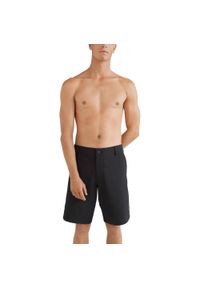 Spodenki męskie O'Neill Hybrid Chino. Kolor: czarny. Sport: turystyka piesza #1