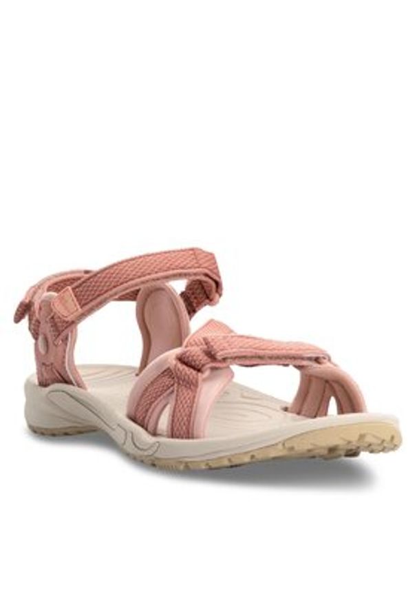 Jack Wolfskin Sandały Lakewood Ride Sandal W 4019041 Różowy. Kolor: różowy. Materiał: materiał