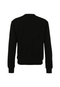 Bluza męska Fila Leverano Regular Crew Sweat. Kolor: czarny. Materiał: dresówka. Sport: turystyka piesza