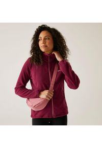 Regatta - Floreo IV Polar turystyczny damski. Kolor: czerwony. Materiał: polar. Sport: turystyka piesza #1