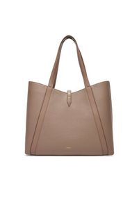Furla Torebka Goccia L WB01788 BX3353 KH 3624S Beżowy. Kolor: beżowy. Materiał: skórzane